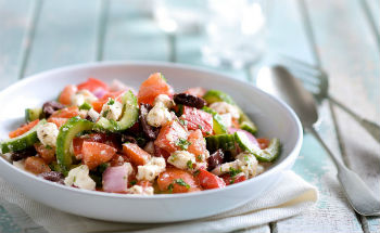 Рецепт простого греческого салата