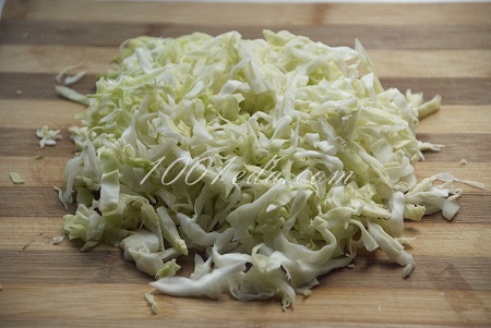 Рецепт салата из капусты с помидорами