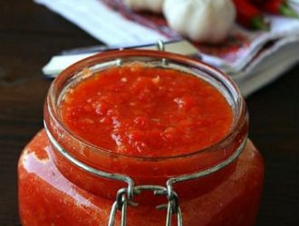 Рецепт приготовления аджики горячим способом