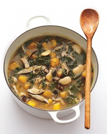 Как приготовить суп из вешанок с фасолью