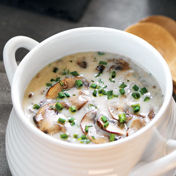 Рецепт классического грибного супа с хересом