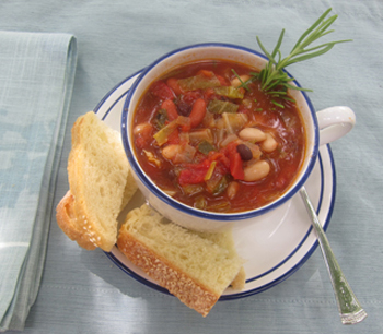 Рецепт грибного супа с помидорами