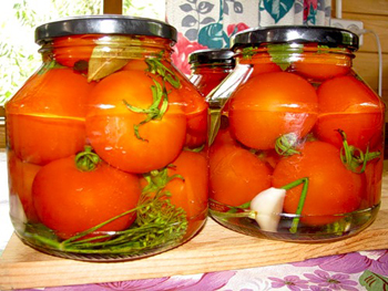 Как приготовить на зиму помидоры в масляной заливке
