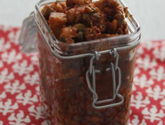 Лечо из баклажанов
