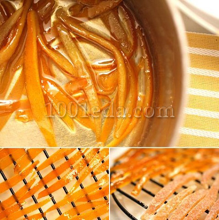 Засахаренные апельсиновые корки в шоколаде