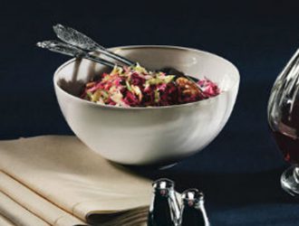 Салат из капусты с грецкими орехами