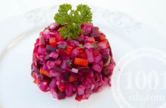 Рецепт винегрета с селедкой