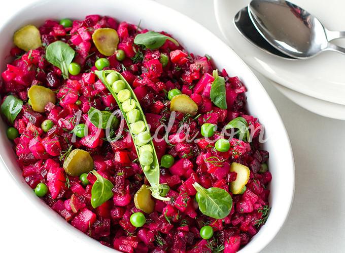 Винегрет классический с горохом