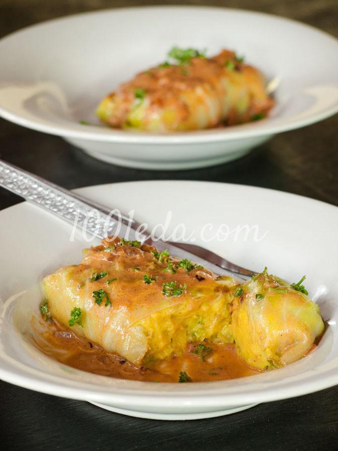 Голубцы с картошкой