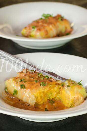 Голубцы с картошкой