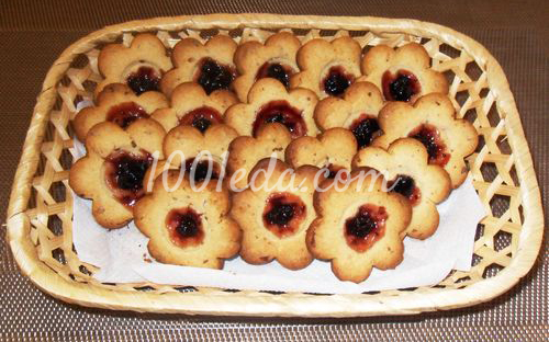 Постное медовое печенье с джемом: рецепт с пошаговым фото