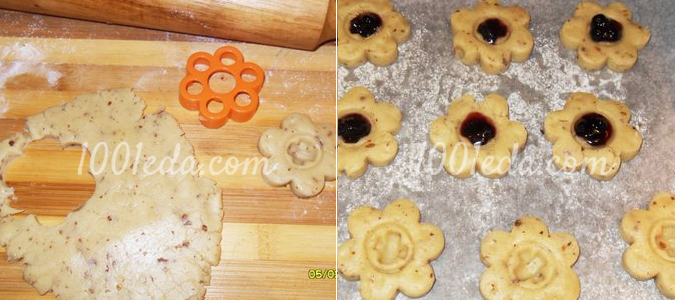 Постное медовое печенье с джемом: рецепт с пошаговым фото