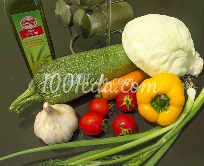 Диетический салат из свежего кабачка: рецепт с пошаговым фото