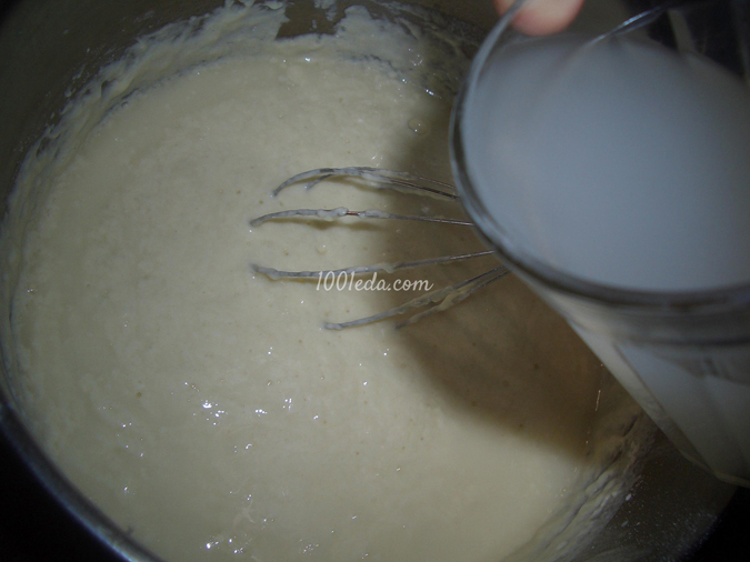 Блины на кислом молоке заварные: рецепт с пошаговым фото №5