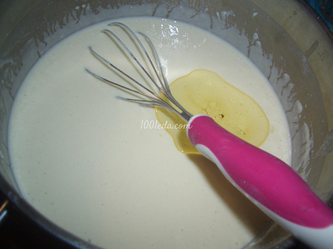 Блины на кислом молоке заварные: рецепт с пошаговым фото №6