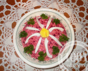 Рецепт салата «Розовый»