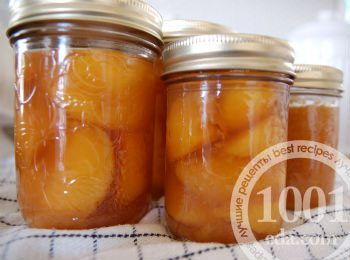 Рецепт персиков на зиму в маринаде