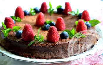 Рецепт шоколадного трюфельного торта