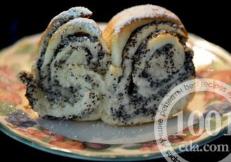Рецепт булочек с маком и сливочным сыром