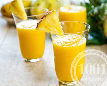 Рецепт смузи из ананаса