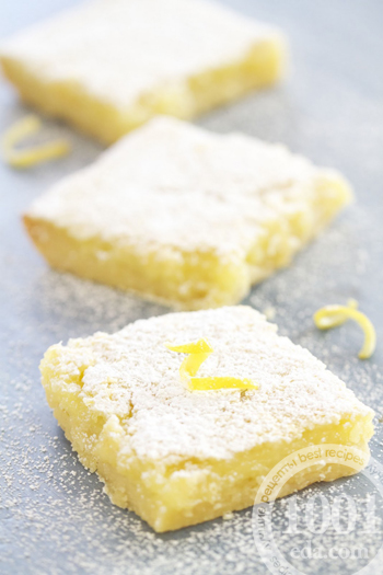 Рецепт вкусных лимонных пирожных 