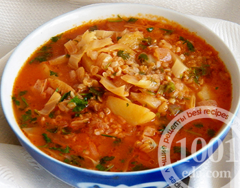Рецепт супа из армянской квашеной капусты