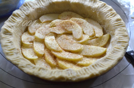 Яблочный пирог по-деревенски: рецепт с пошаговым фото
