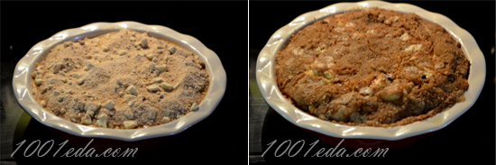 Яблочный пирог с заварным кремом на кефире: рецепт с пошаговым фото
