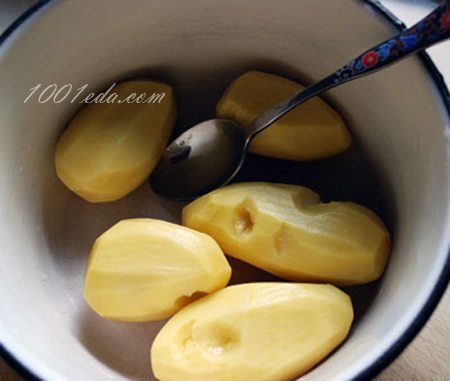 Фритата картофельная с горошком и мятой – кулинарный рецепт
