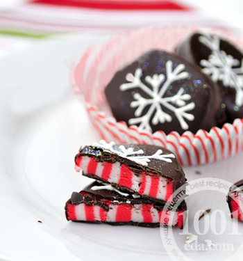 Рождественские конфеты в шоколаде
