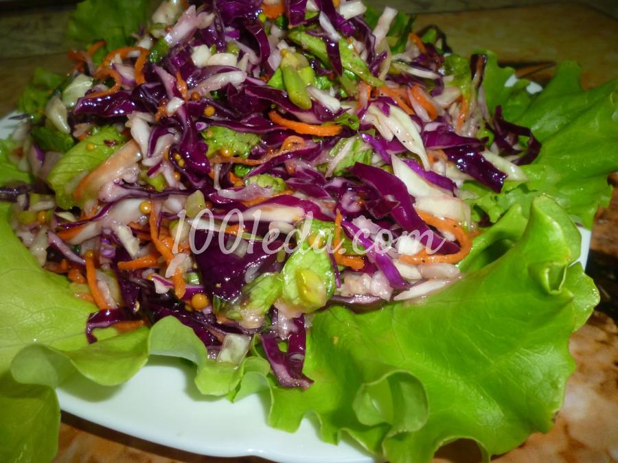 Капустный салат с черемшой: рецепт с пошаговым фото