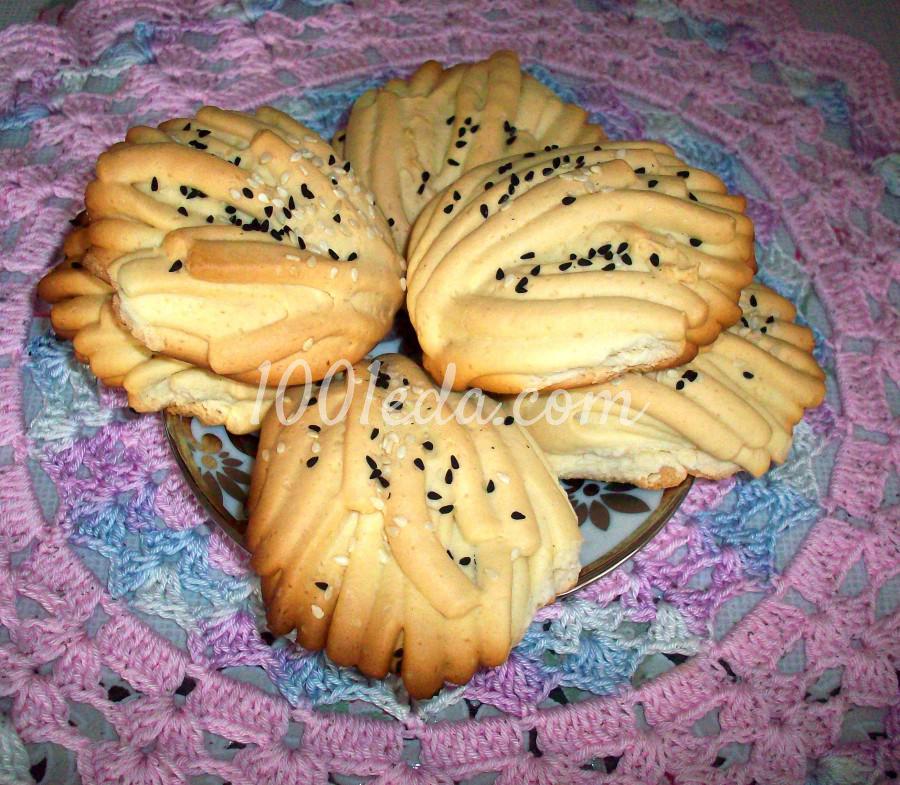 Печенье Хризантемы: рецепт с пошаговым фото
