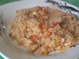 Ячневая постная каша