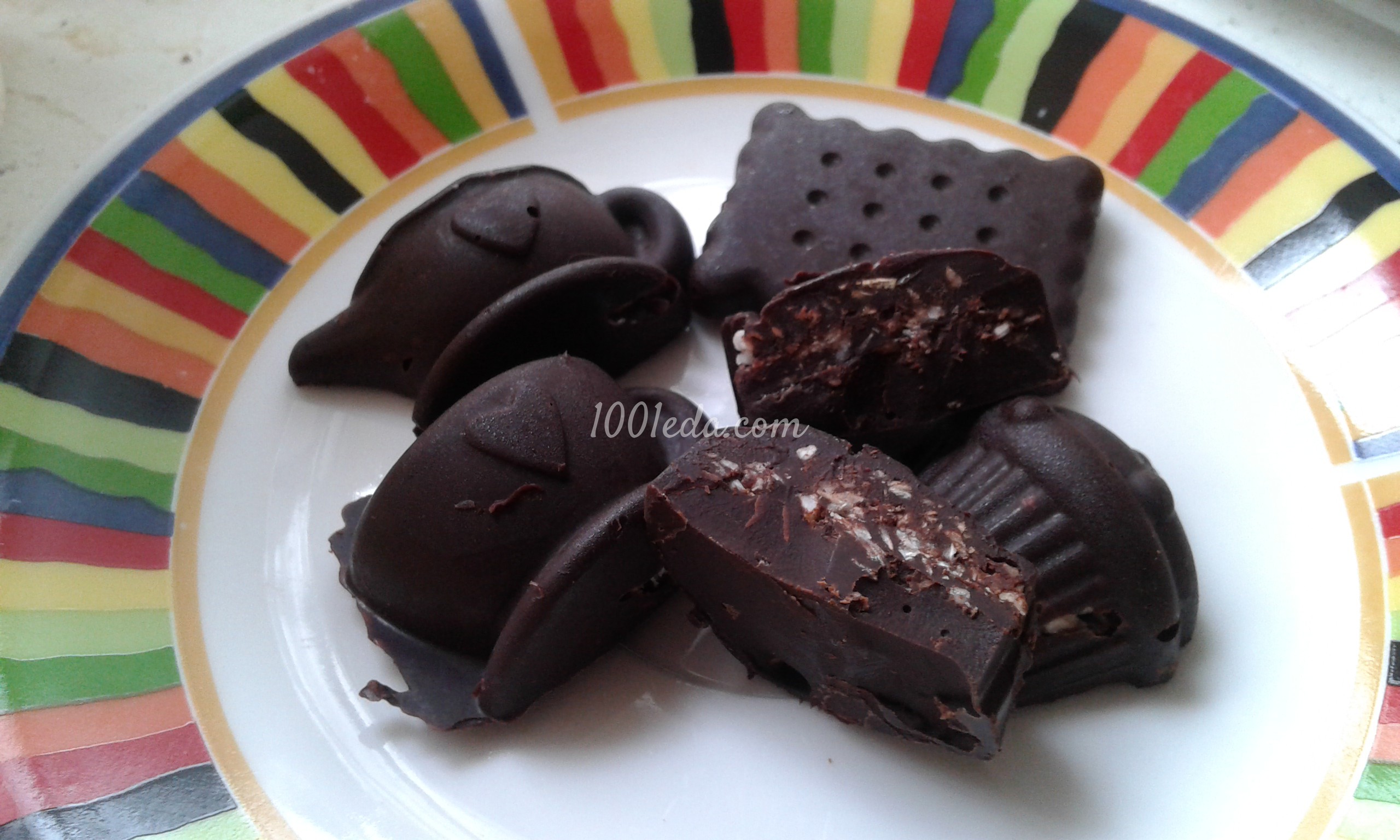 Шоколадно-кокосовые конфетки: рецепт с пошаговым фото