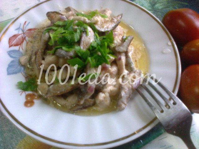 Диетическое куриное филе с белыми грибами в сметане: рецепт с пошаговым фото