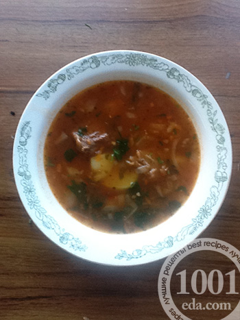 Рецепт кавказского супа
