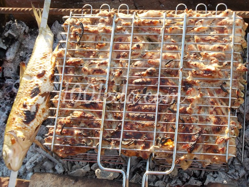 Кролик на решётке барбекю - вкусно и празднично: рецепт с пошаговым фото