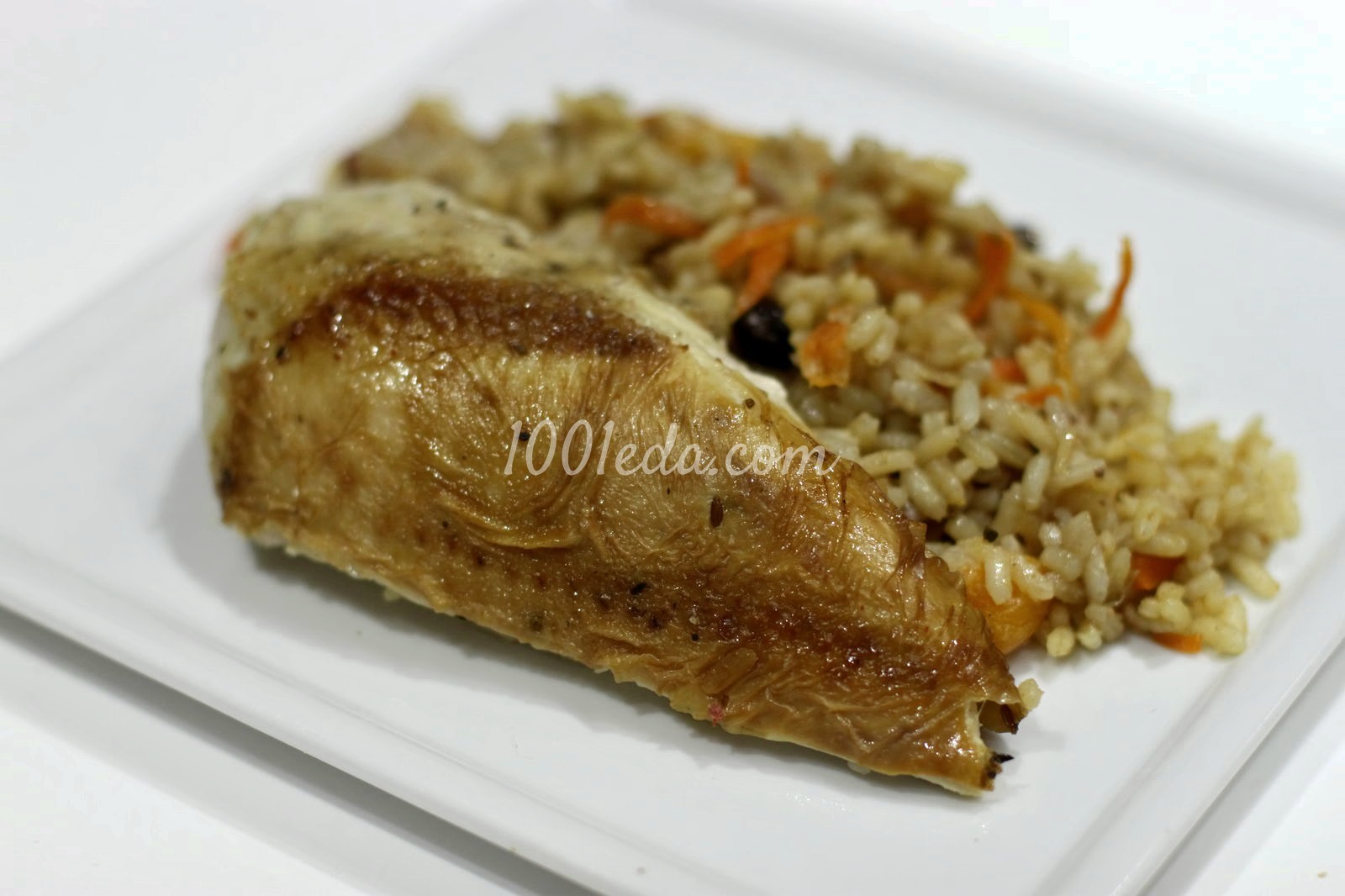 Курица, фаршированная рисом по мотивам плова, в мультиварке: рецепт с пошаговым фото