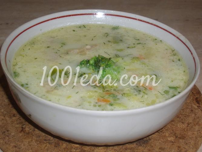 Сырный суп с брокколи: рецепт с пошаговым фото 