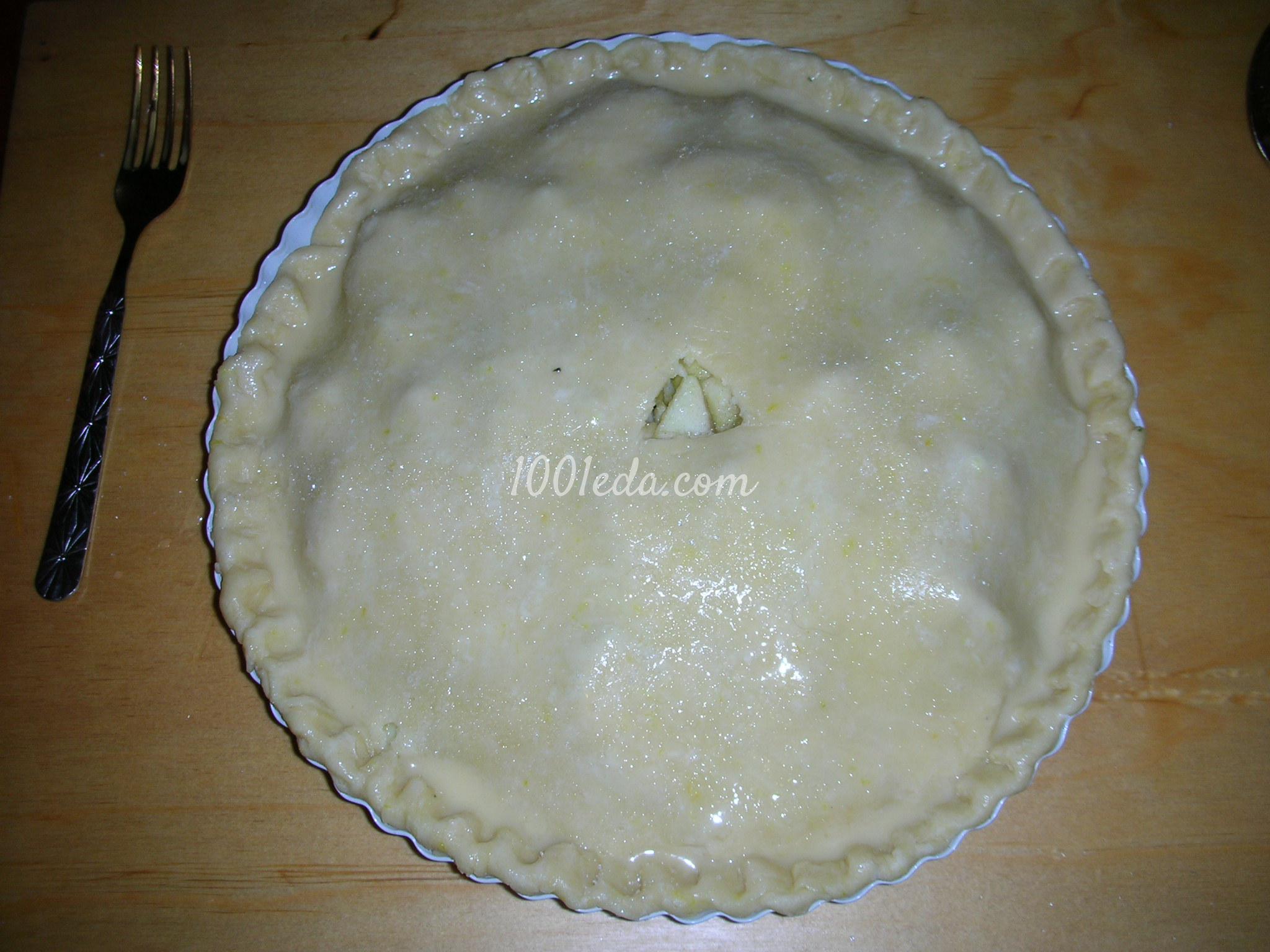 Американский яблочный пирог: рецепт с пошаговым фото - Шаг №11