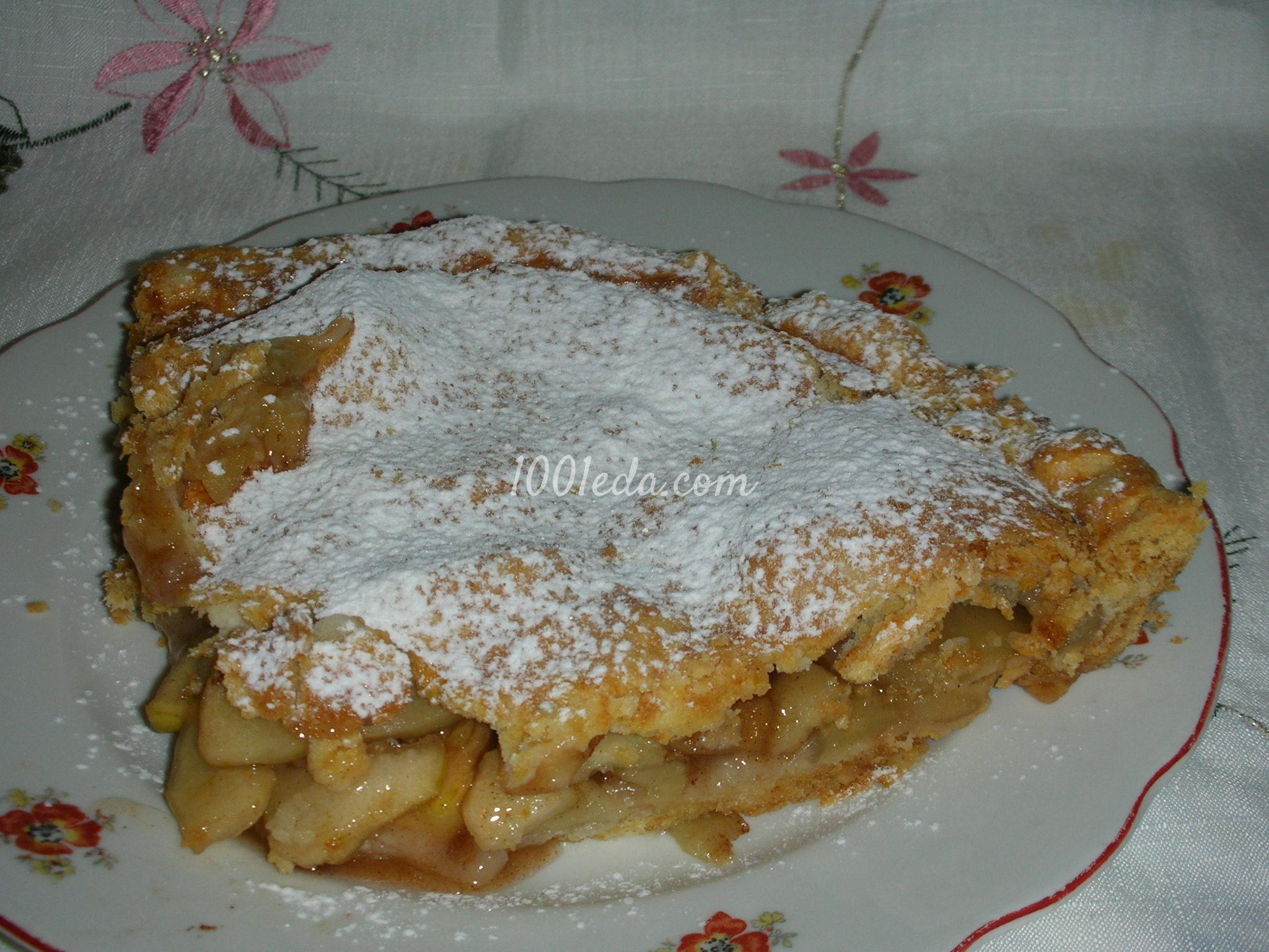 Американский яблочный пирог: рецепт с пошаговым фото - Шаг №16