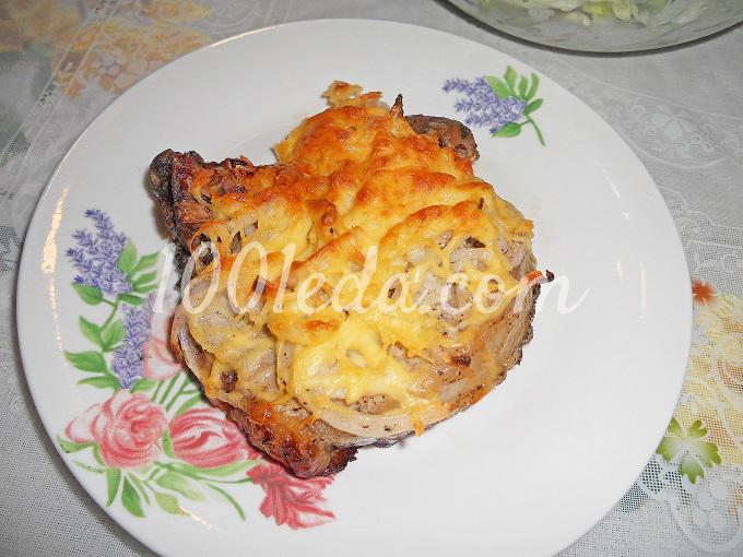 Антрекот под сыром: рецепт с пошаговым фото - Шаг №8
