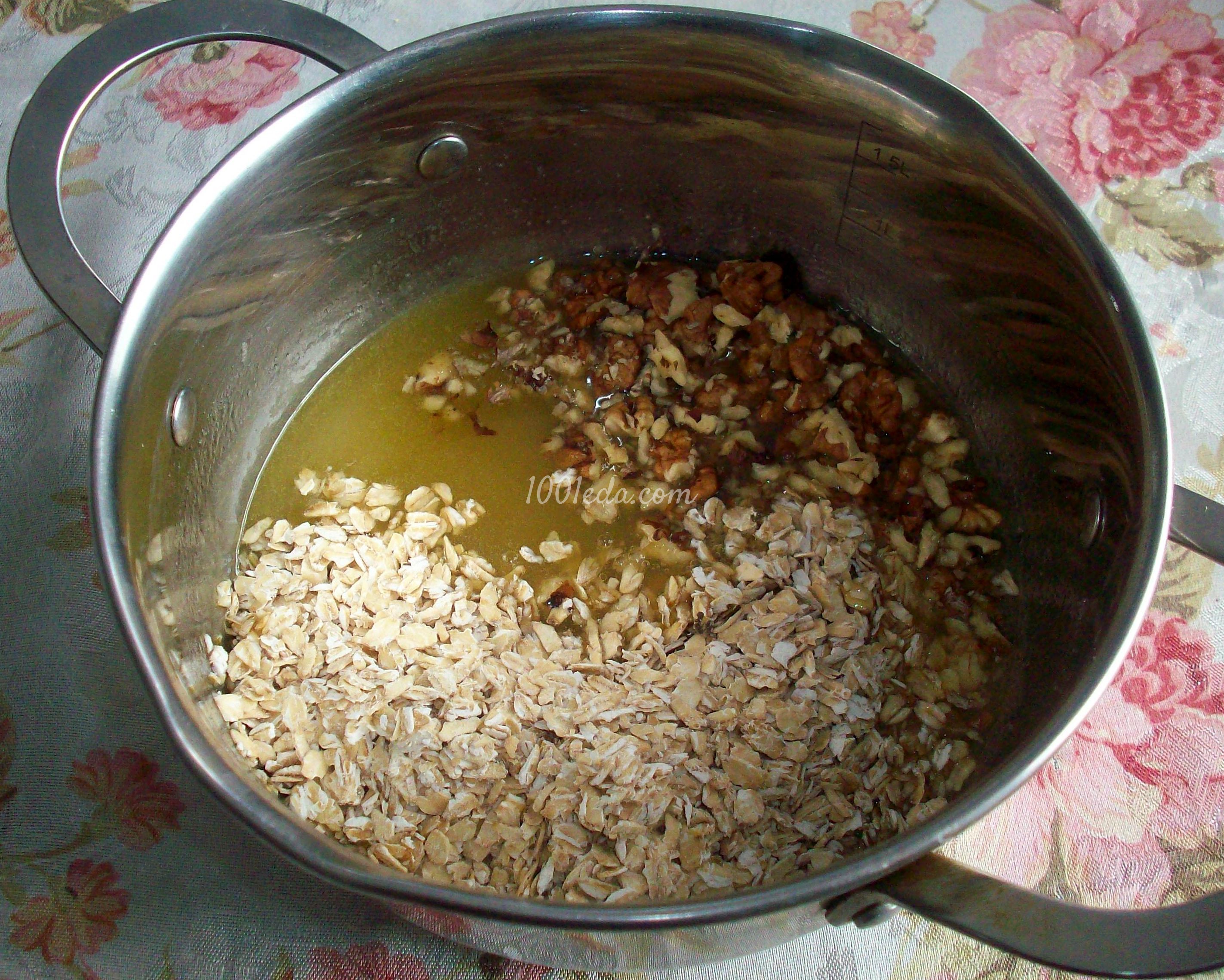 Ароматный овсяный пирог с сухофруктами: рецепт с пошаговым фото - Шаг №3