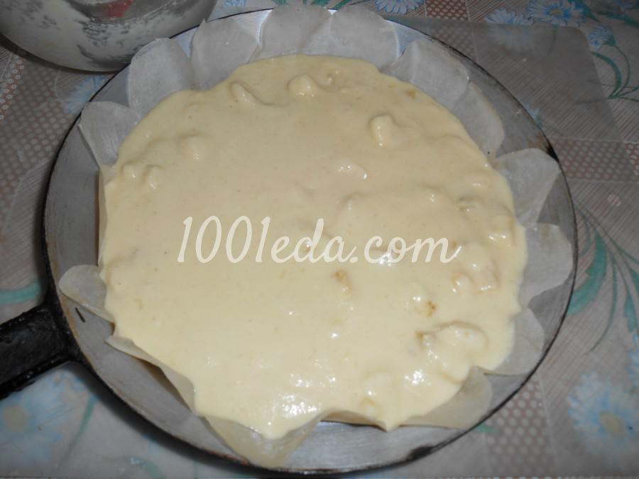 Банановый пирог из рисовой муки Петушок: рецепт с пошаговым фото - Шаг №17