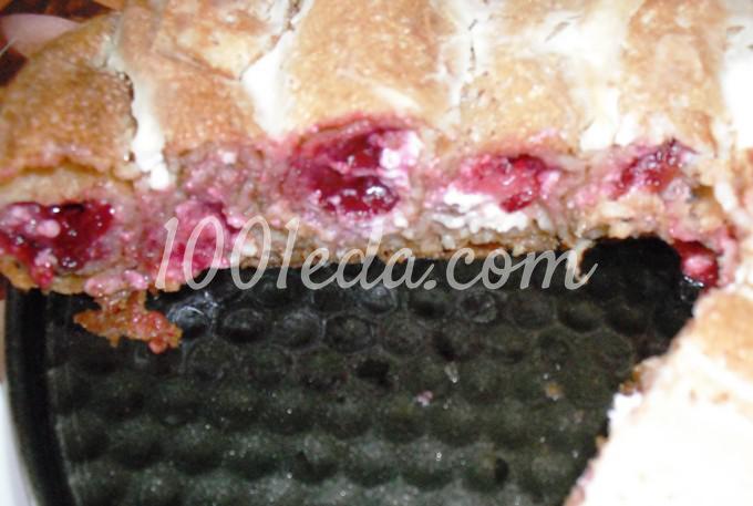 Блинный пирог Улитка с творожным кремом и вишневым желе: рецепт с пошаговым фото - Шаг №13