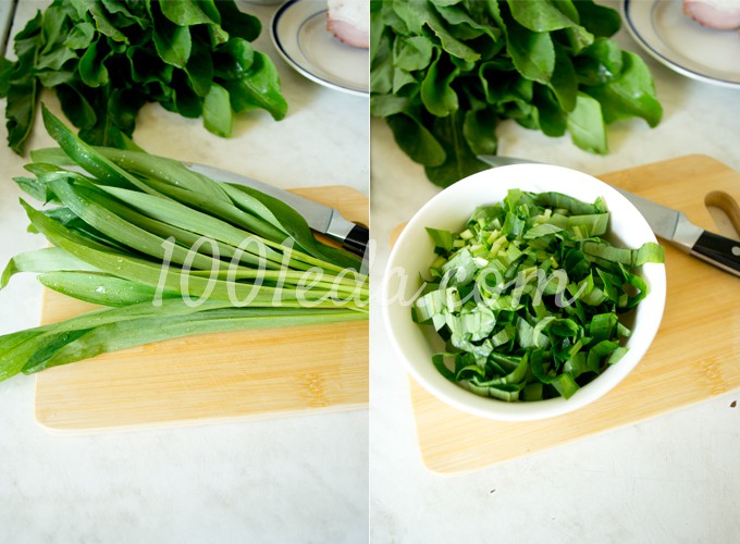 Борщ зеленый с черемшой и белыми грибами: рецепт с пошаговым фото - Шаг №3