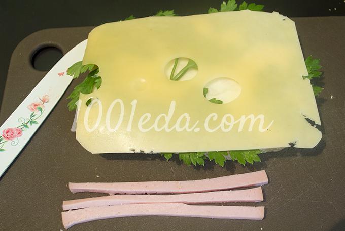 Бутерброд детский Червячки: рецепт с пошаговым фото - Шаг №5