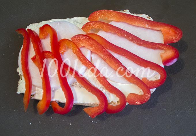 Бутерброд детский Стрекоза: рецепт с пошаговым фото - Шаг №7