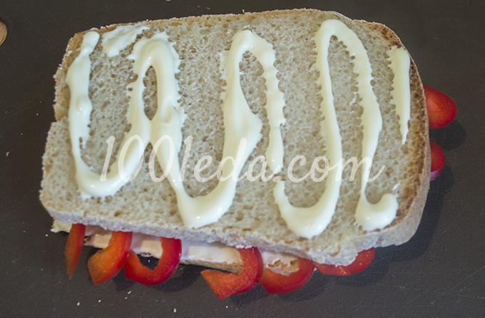 Бутерброд детский Стрекоза: рецепт с пошаговым фото - Шаг №9