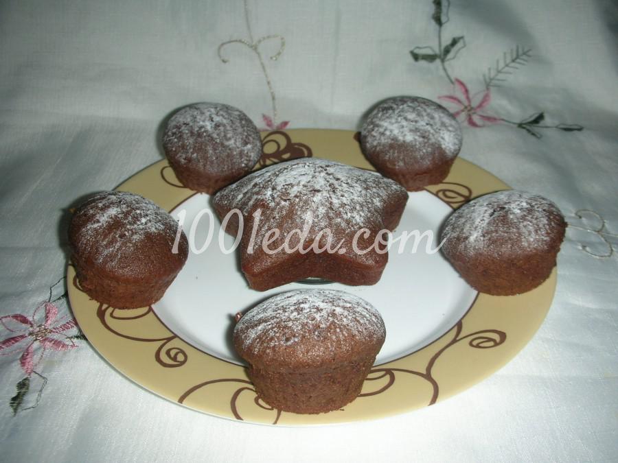 Быстрые шоколадно-кофейные кексы: рецепт с пошаговым фото - Шаг №11